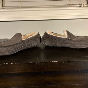 UGG Men's Charcoal Suede Loafers